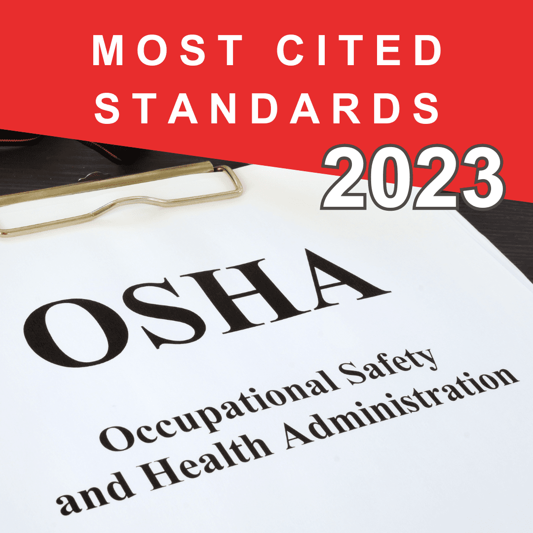 most cited osha standards