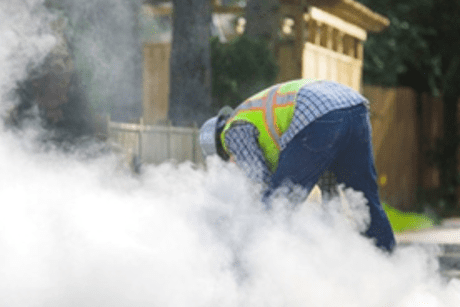 silica dust